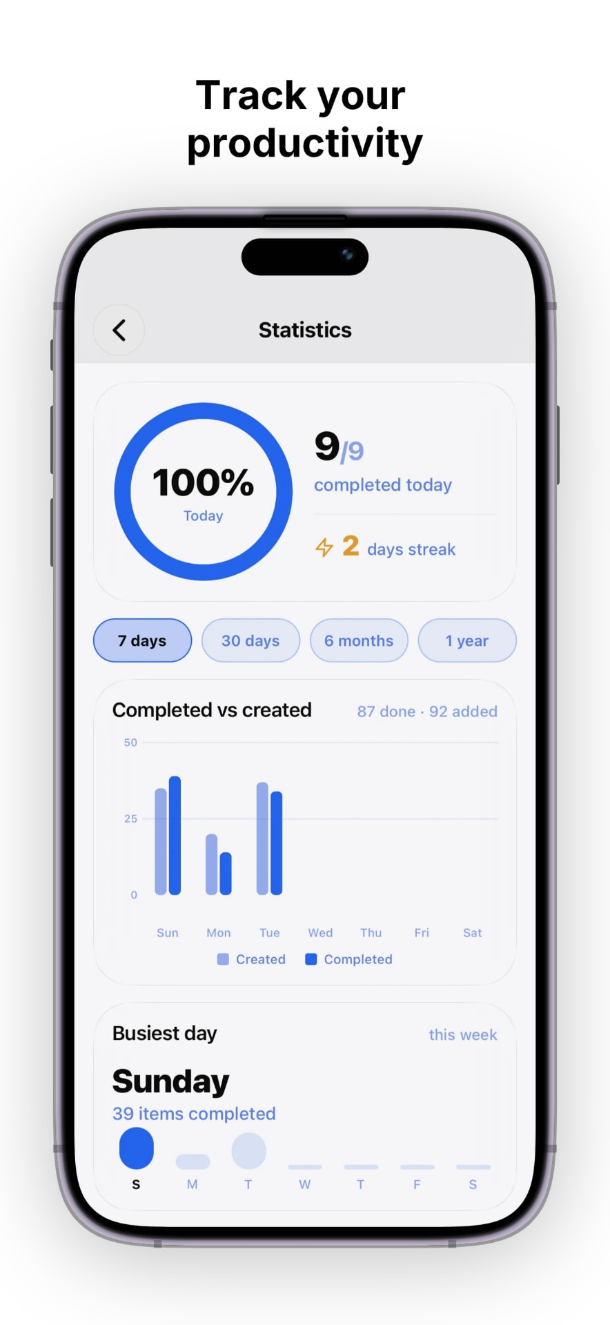 Stack 3.0 — Track your productivity